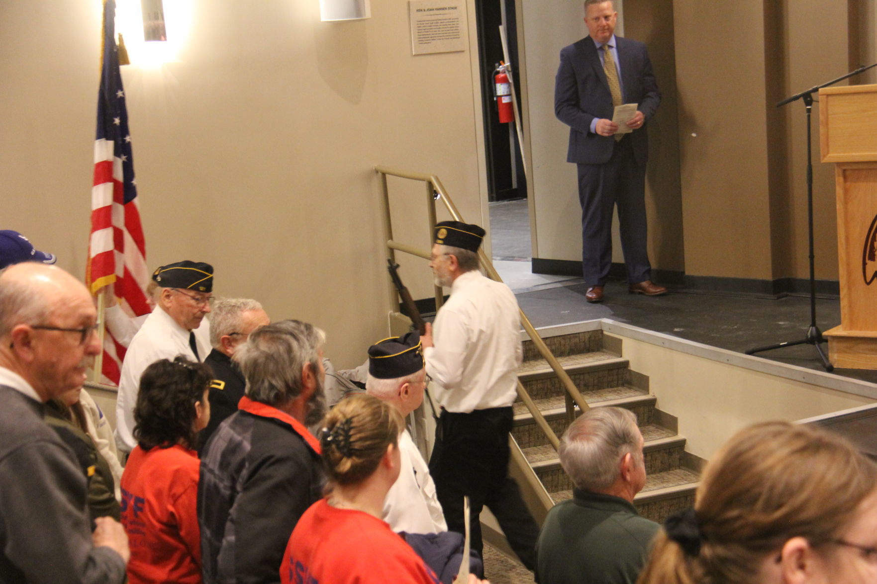 FC Veterans Day - Color Guard